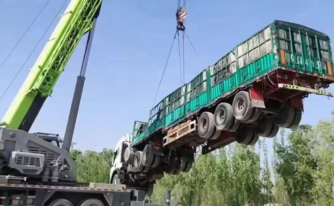 大武口区道路脱困救援案例